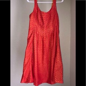 Nine West size 8 coral pink dress